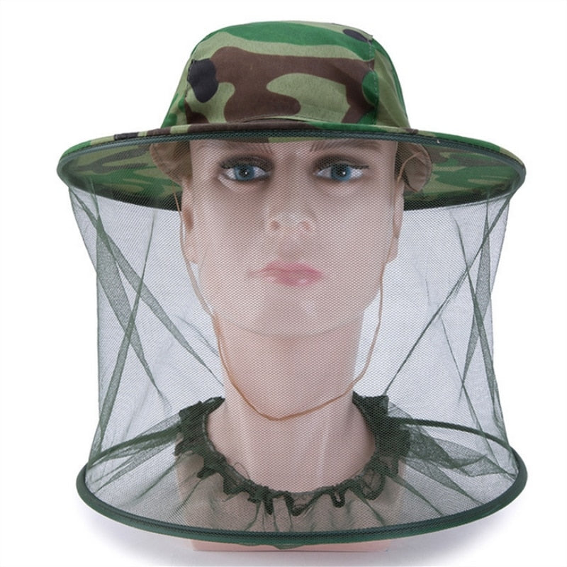Maliben Bug Shield Sun Cover Camping Hat