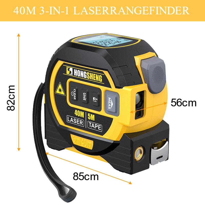 Maliben | 3in1 Ultimate Pro Laser Smart Tape Measure