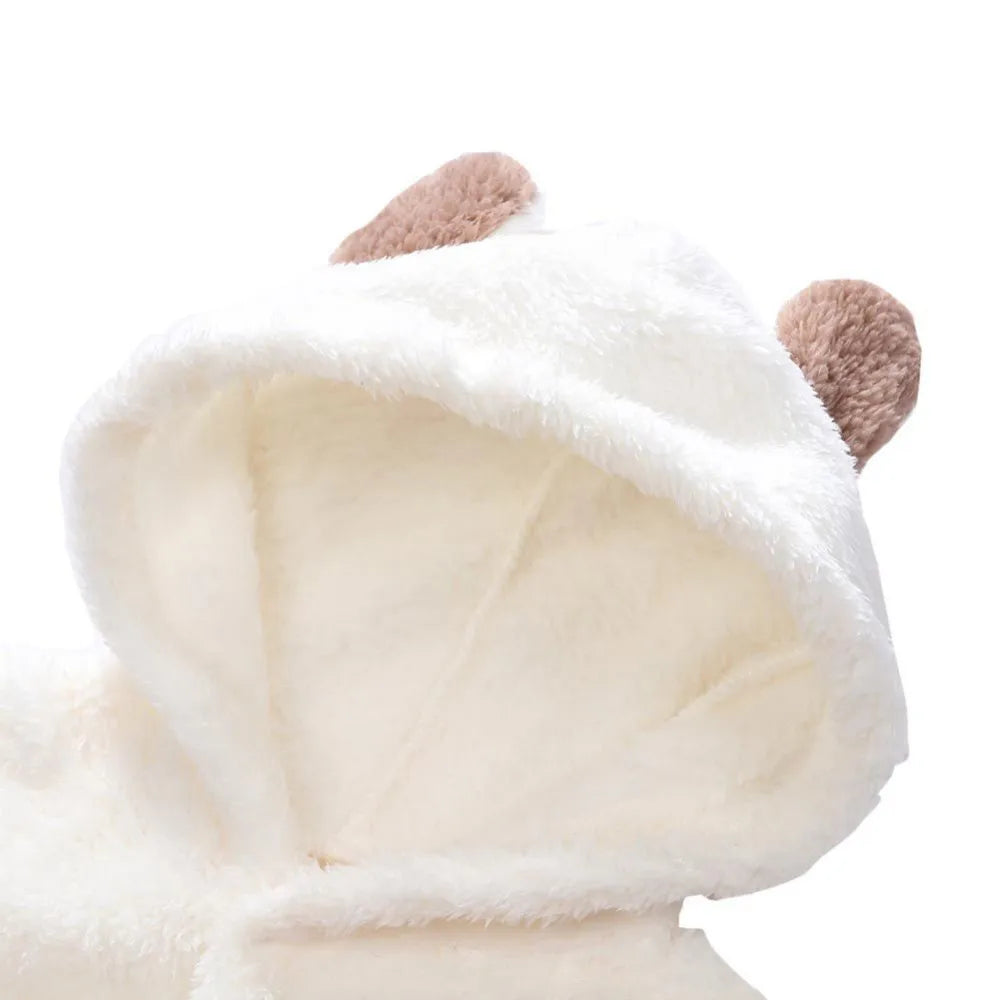 Maliben | Snuggletots – Warm Fleece Baby Rompers For Newborns
