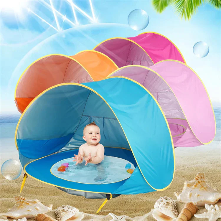 Maliben | Sunfun Tent | Safe Play In The Sun - Play Mat And Tent For Children