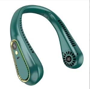 Maliben | Portable Neck Air Conditioner Cooling Fan Rechargeable Leafless Personal Wearable