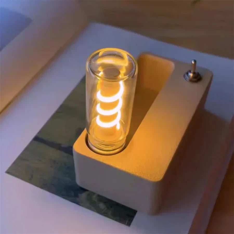 Maliben | Mechanical Flip Rechargeable Night Lamp