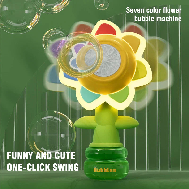 Maliben | Electric Sunflower Bubble Blower