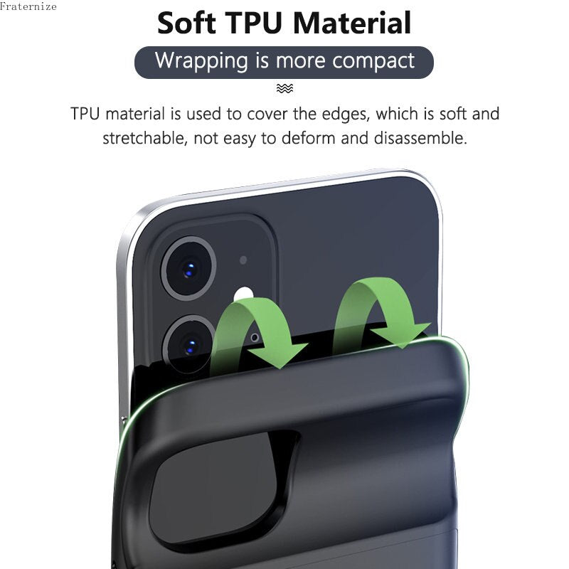 Maliben | Power Bank Charging Armor Phone Case