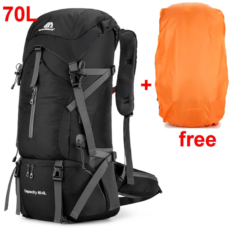 Maliben | Alpivento 70l Trekking Backpack | Waterproof Camping Backpack With Rain Cover | Large Outdoor Backpack For Hiking, Mountaineering & Travel Brand Name: