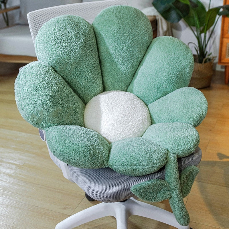 Maliben | Golden Blossom Sunflower Soft Seat Cushion