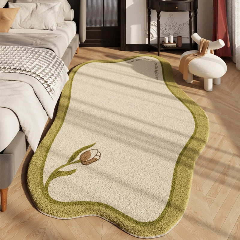 Maliben | Nordic Style Decorative Area Rug For Bedroom And Living Room