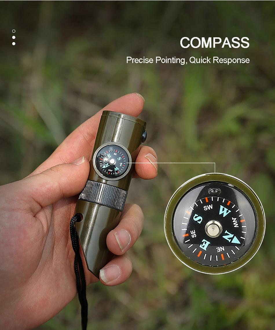 Maliben | 7in1 Portable Survival Outdoor Camping Tool
