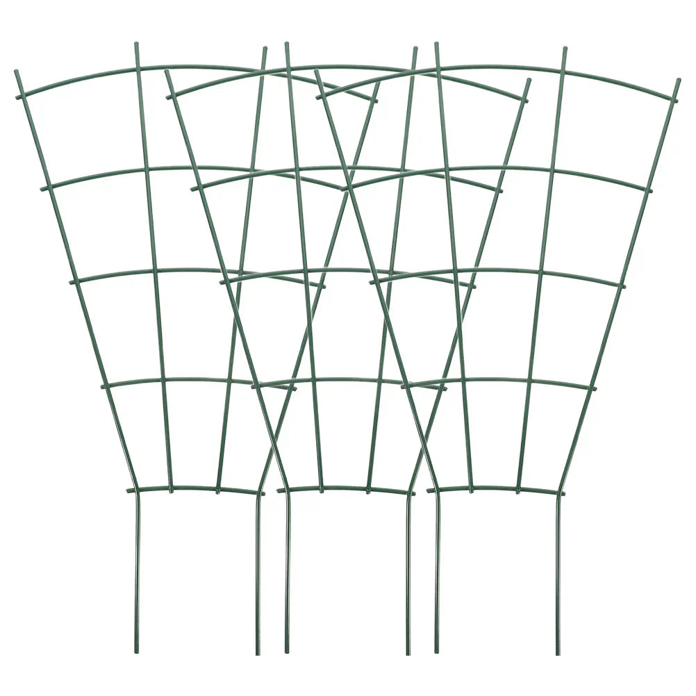 Maliben | Floranta Climbing Aid Set 3-Piece | For Flower Pots & Vegetables | Stable & Decorative | Green