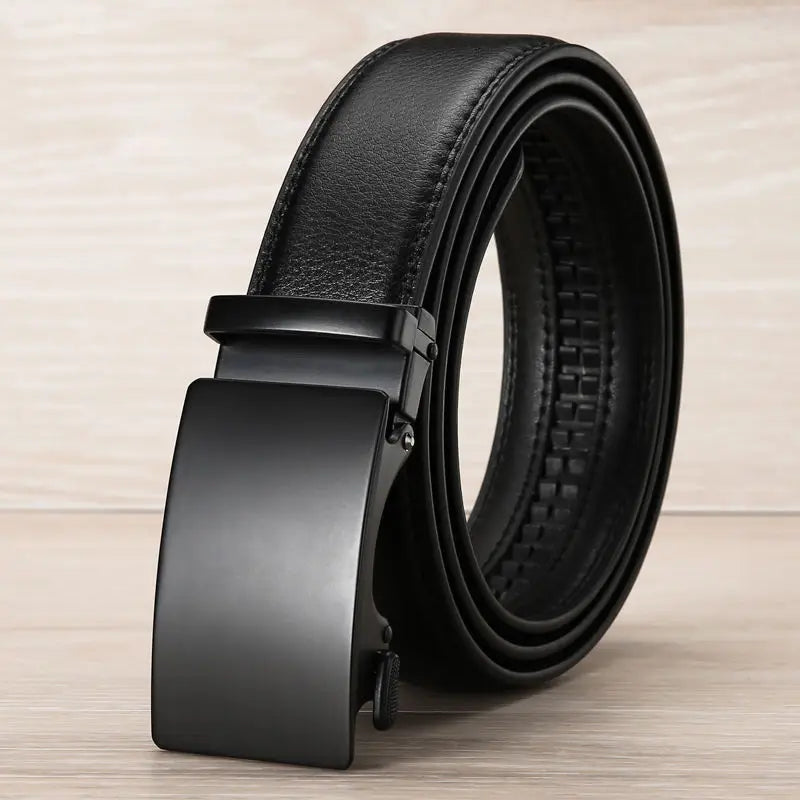 Maliben | Premium Pu Leather Belt – Luxury Automatic Buckle For Men