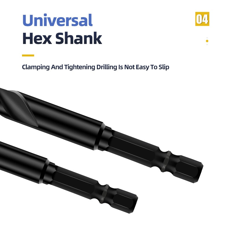 Maliben | Heavy-Duty Mega Ultimate Cross Hex Drill Bit Set