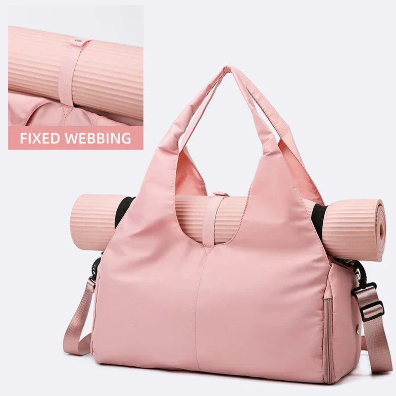 Maliben | Women Gym Handbag With Shoe Compartment