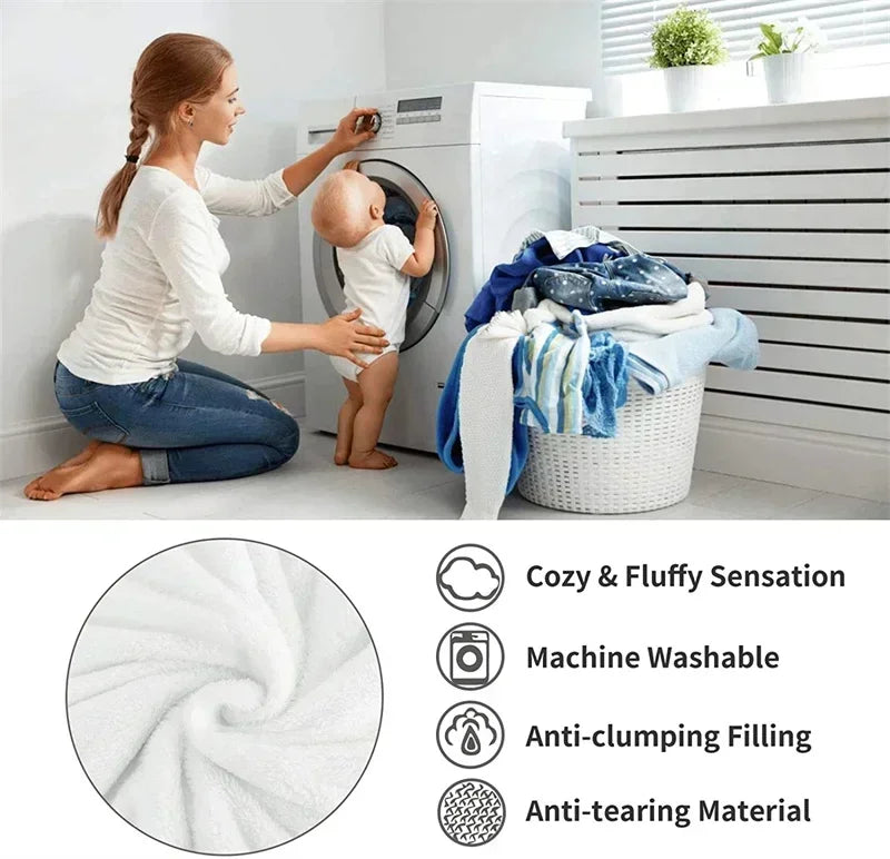 Maliben | Velutura Plush Blanket Made Of Turtle Velour | Fluffy & Warm | For Bed, Sofa & Travel | Anti-Pilling | Various Sizes & Colors