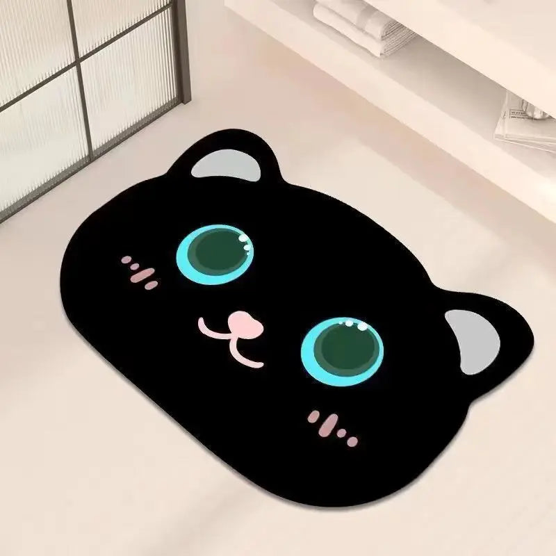 Maliben | Cute Animals Quick-Dry Bathroom Mat