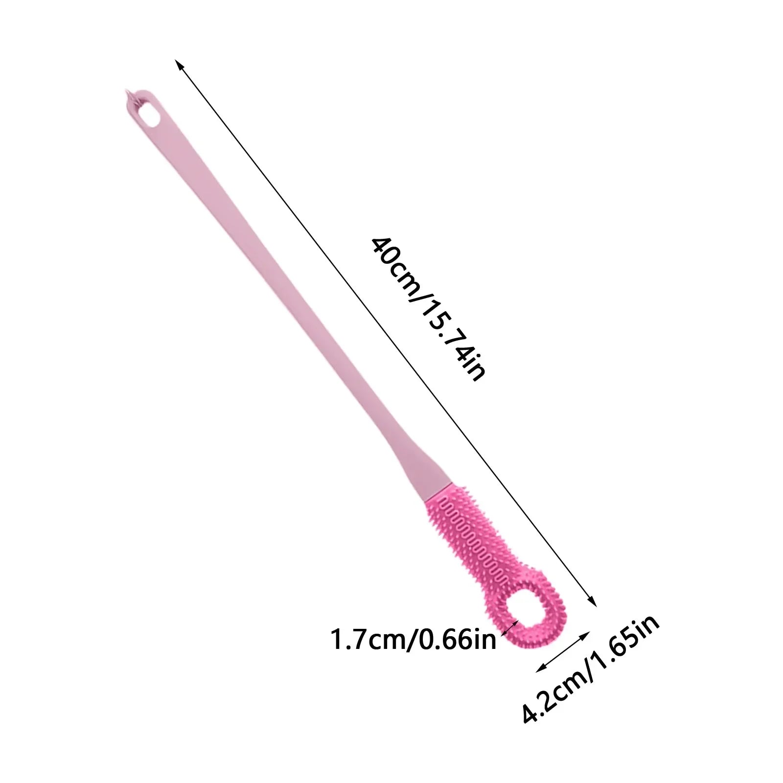 Maliben | Soft Silicone Foot Spa Long Cleaning Brush