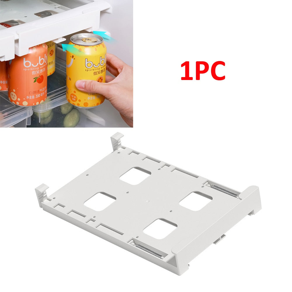 Maliben | Refrigerator Beverage Organizer Slide Rack