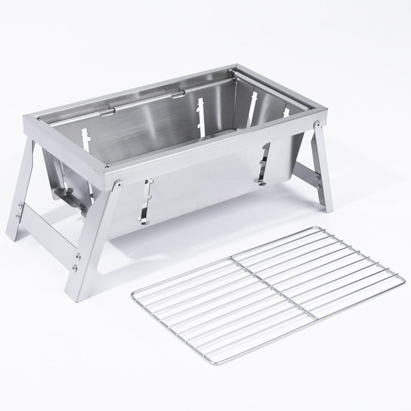 Maliben | Ultimate Camping Style Stainless Steel Foldable Grill