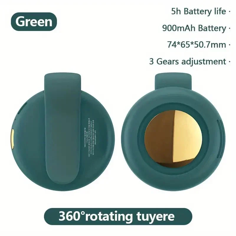 Maliben | Breezeclip Mini-Fan | Quiet, Portable And 360° Rotatable For Kids And On The Go