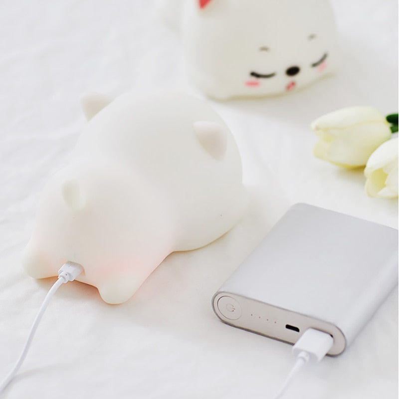 Maliben | Mini Cat Led Touch Sensor Night Lamp