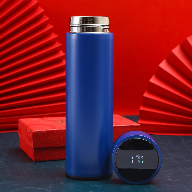 Maliben Smart Thermos Coffee Mug — LED Temperature Display, 510 ml