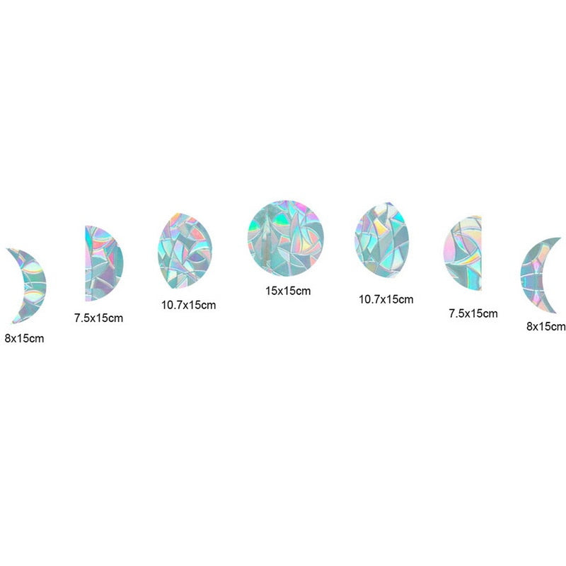 Maliben LumiSuncatch Sun Catcher Window Stickers — Rainbow Decals