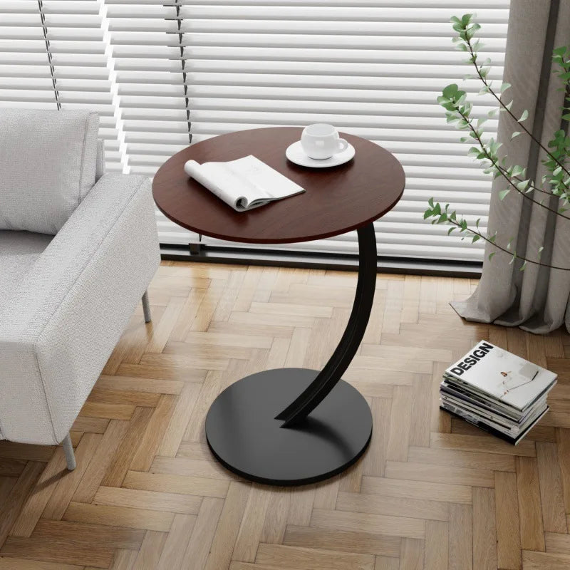 Maliben | ReinForced Round Side Table for Living Room And Bedroom