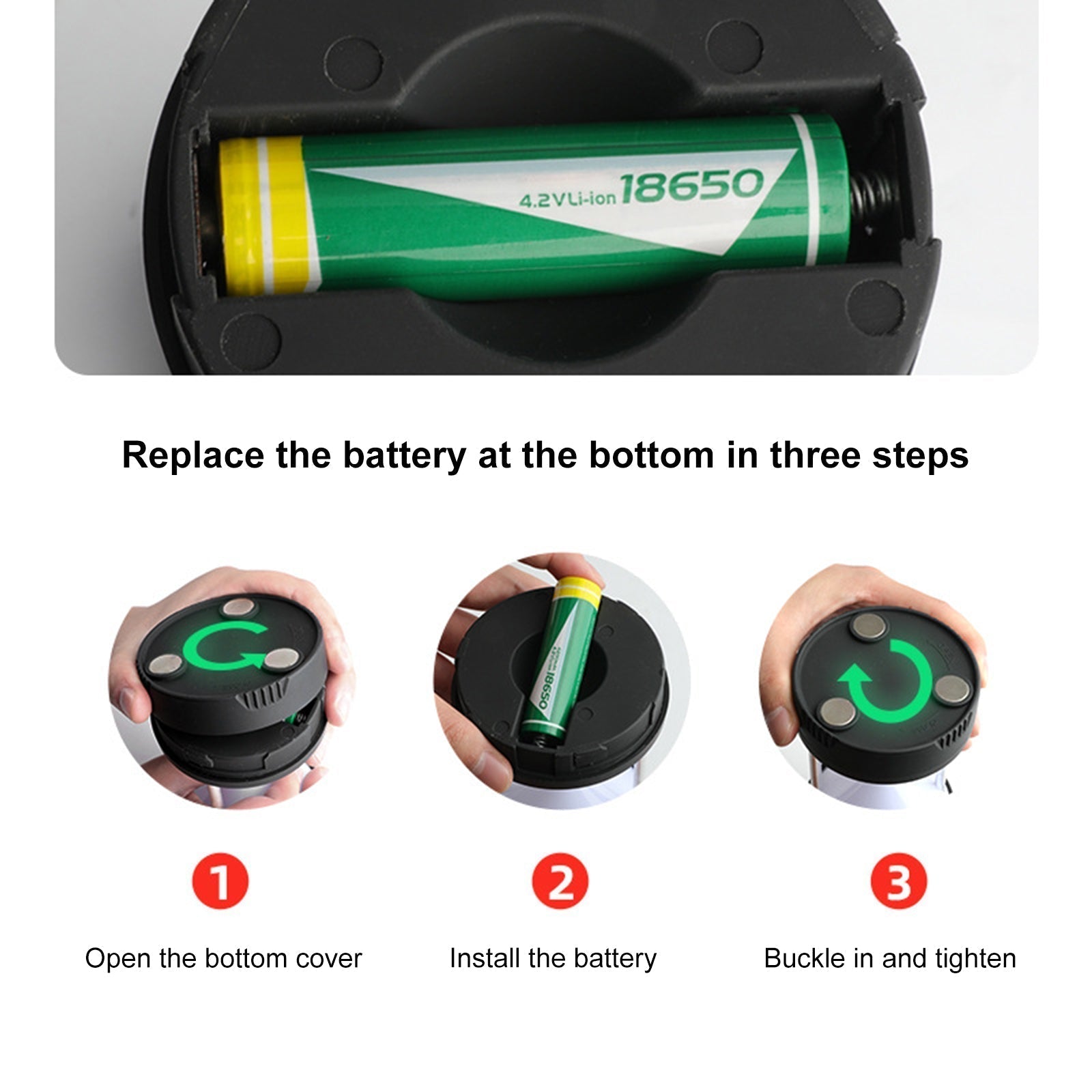 Maliben | Magnetic Solar Powered Emergency Camping Light