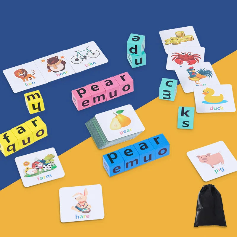 Maliben | Ecotoys Lettermatch Game | Stimulate Language Skills - Educational Toys For Children