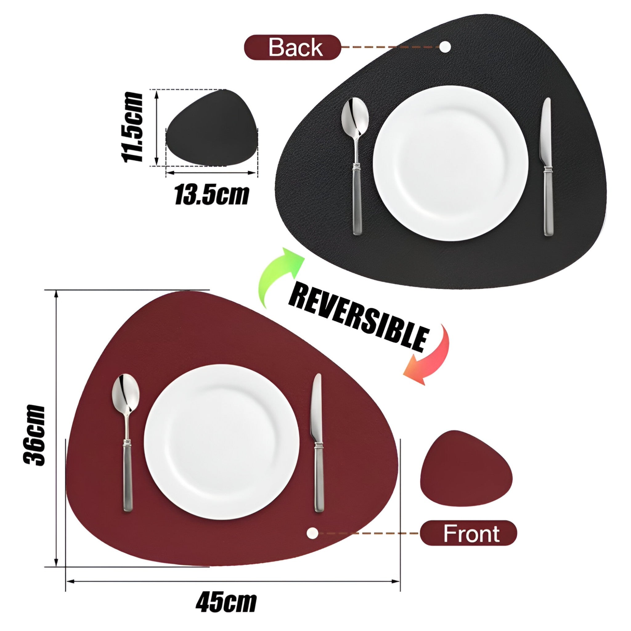 Maliben | Table mats | Elegant and Sustainable