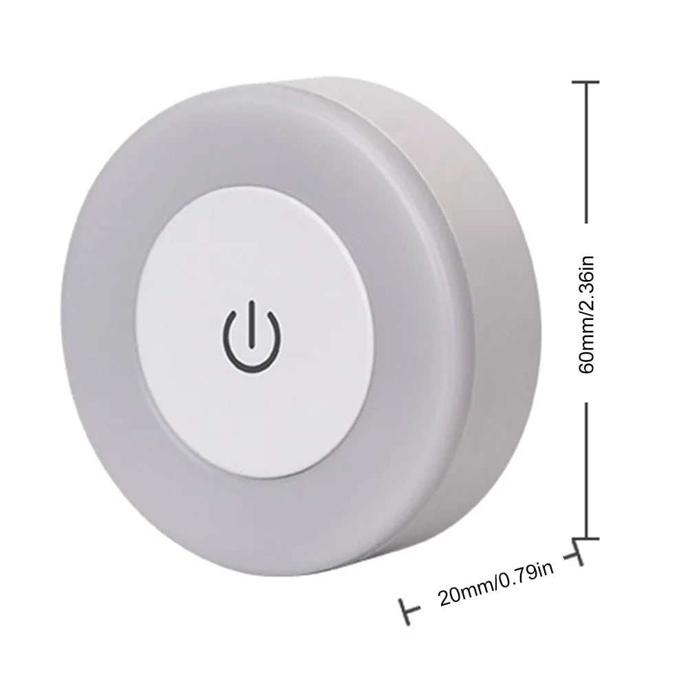 Maliben | Lumora Touch Led Night Light | Usb Rechargeable | Magnetic & Stepless Dimmable | Warm & Cold Light