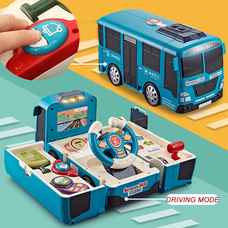 Maliben | Adventure Express Transformation Playset Race Car Toy