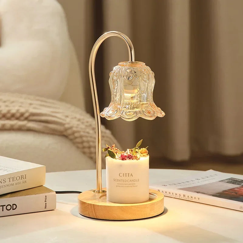 Maliben | Flower-Shaped Warm Audience Candle Warmer Lamp