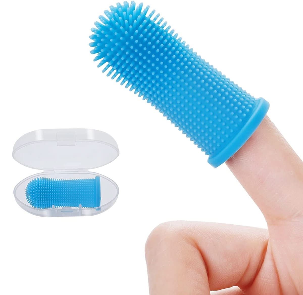 Maliben | Pawclean Pro – 360° Silicone Finger Toothbrush For Stress-Free Dental Care For Dogs