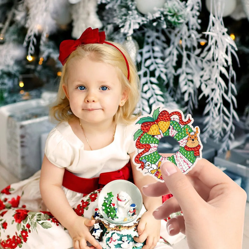 Maliben | Sparklyxmas | Festive Surprise - Diy Diamond Painting Keychain Blind Box