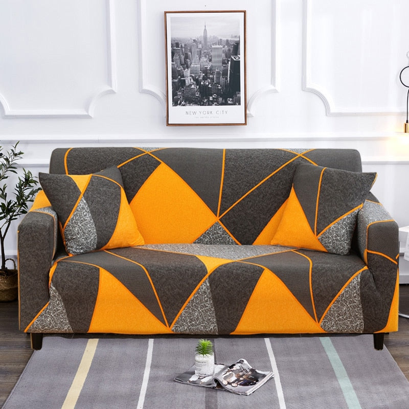 Maliben | Modern Non-slip Colorful Elastic Sofa Cover