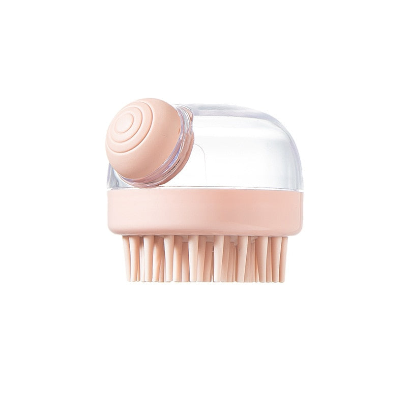 Maliben | Quick Clean Shampoo Dispenser Hair Massager Brush