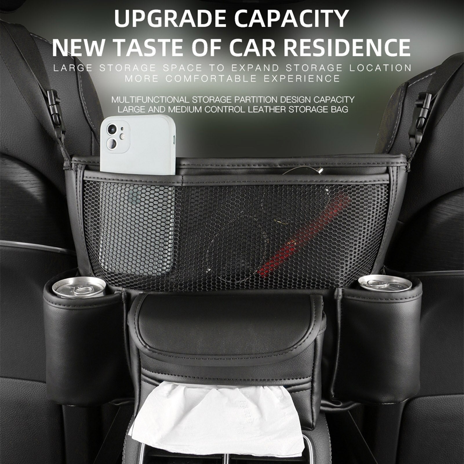 Maliben | Ultimate Car Console Organizer