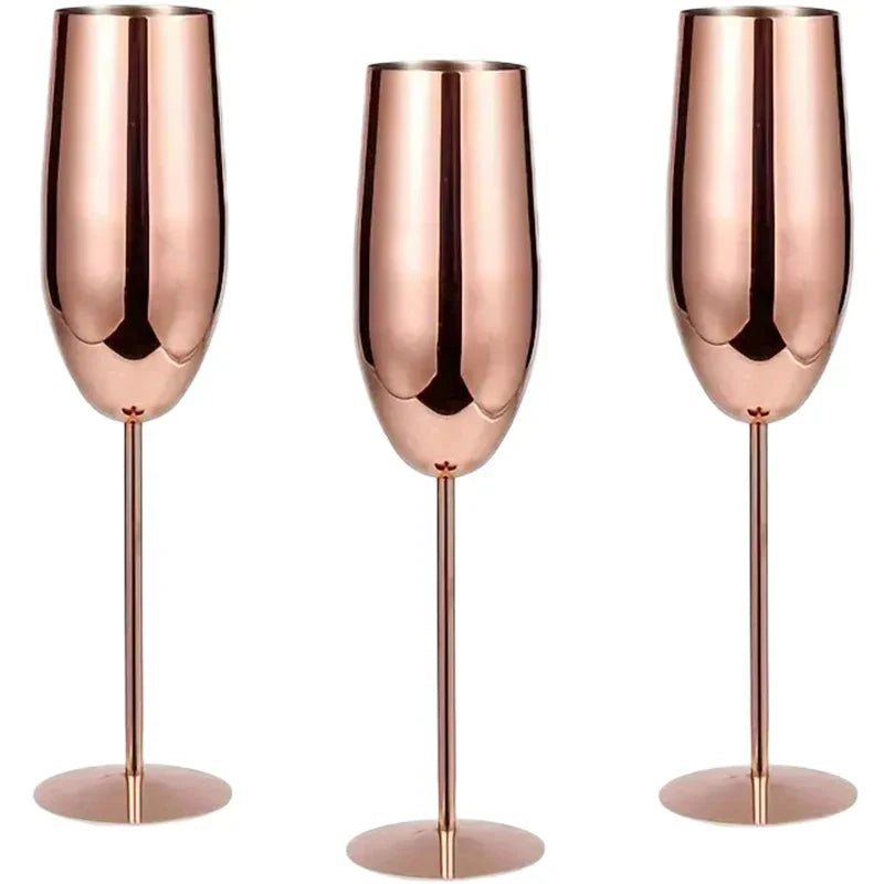 Maliben | Stainless Steel Glasses (Set Of 6)
