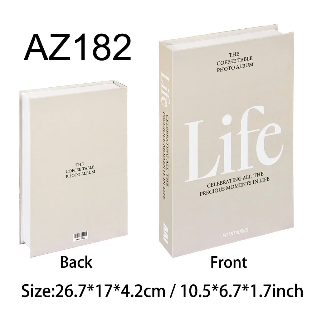 Maliben | Nordictome Decorative Books | Luxury Decoration & Storage Box | 26.7×17.5×4.2 Cm | Coffee Table Accessory In Book Design