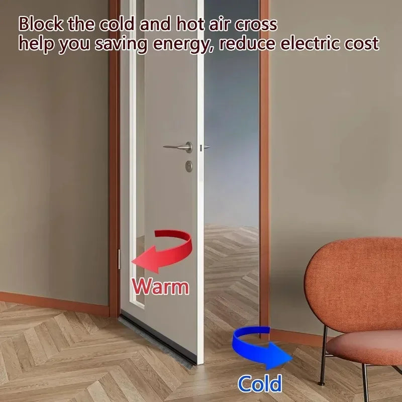 Maliben | Door Seal Flexguard | Heat Resistant & Abrasion Resistant | For Doors & Windows | In 4 Colors