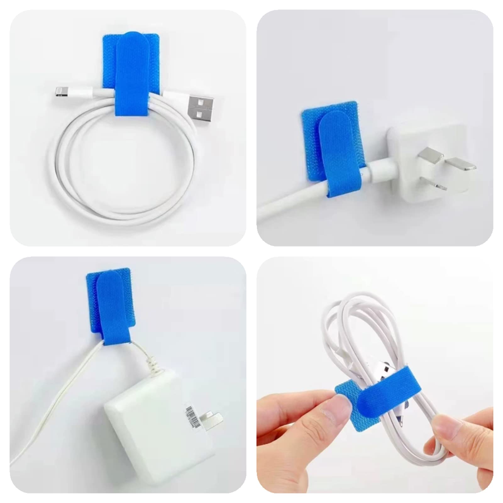 Maliben | Self-Adhesive Reusable Cable Organizer Set