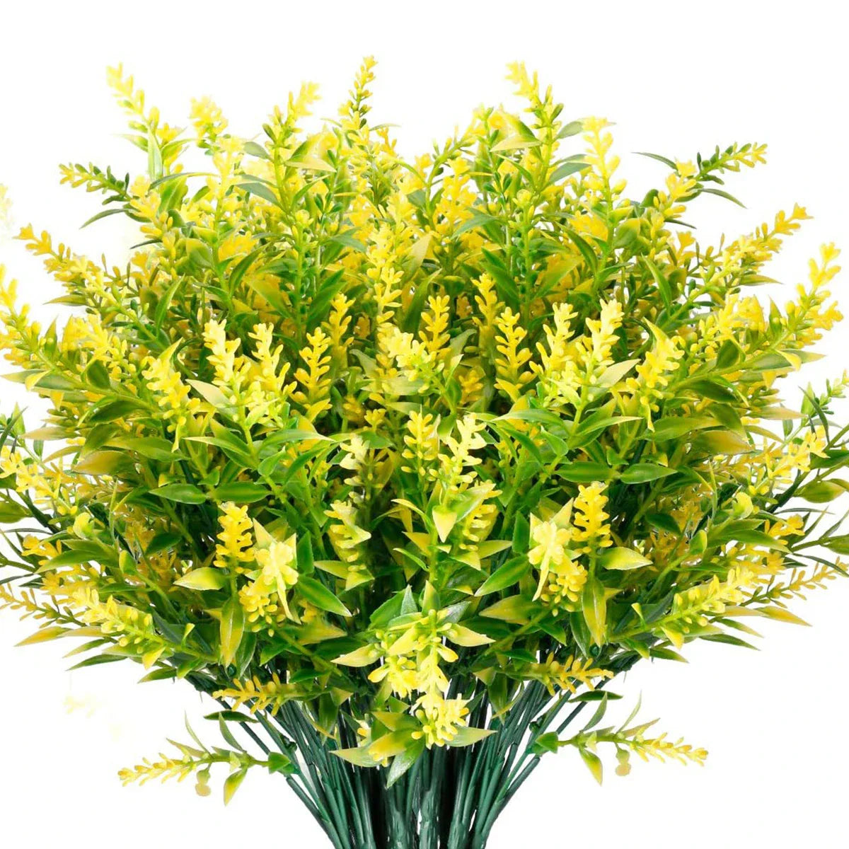 Maliben | Florabell 12 Piece Set Artificial Lavender | Artificial Plants For Weddings, Vases, Garlands & Decoration | For Indoor & Outdoor