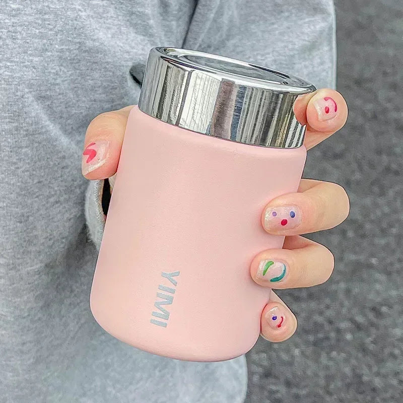 Maliben | 230ml Mini 316 Stainless Steel Portable Thermos - Pocket Vacuum Bottle