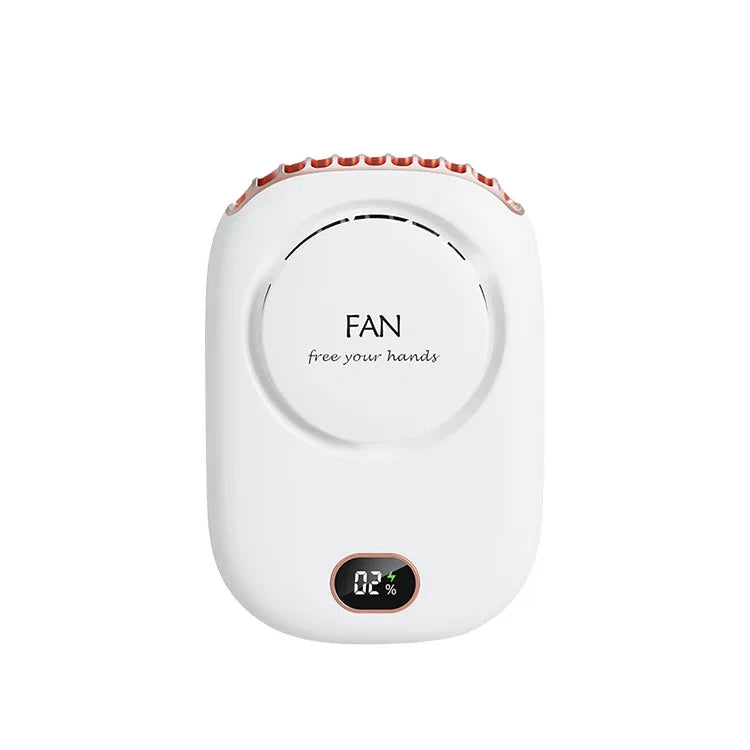 Maliben | Ventiwise Mini Fan | 3-Speed Turbo | Led Display & Battery 2000 Mah | Compact & Rechargeable