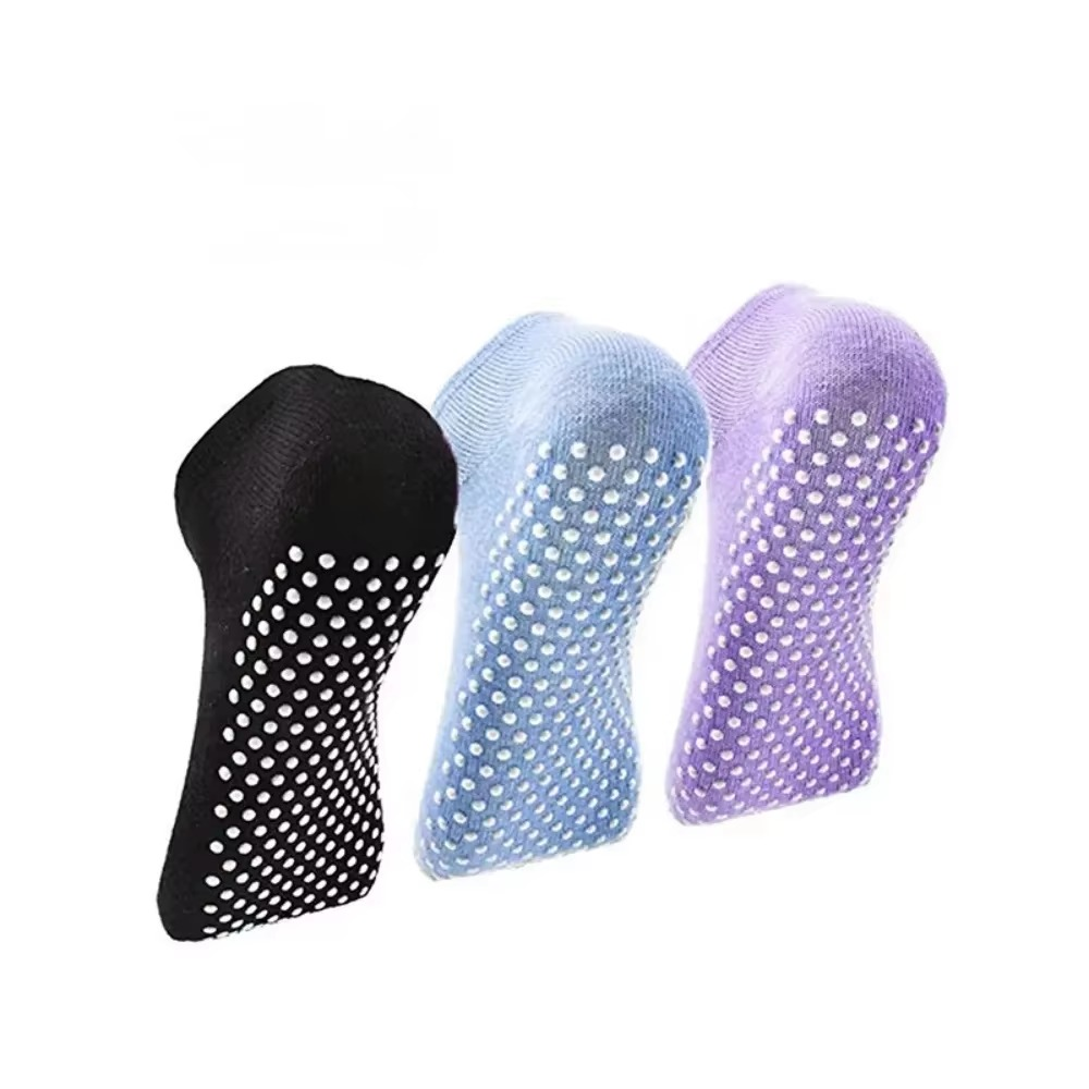 Maliben | Women Anti Slip Cotton Yoga Socks For Trampoline And Sports