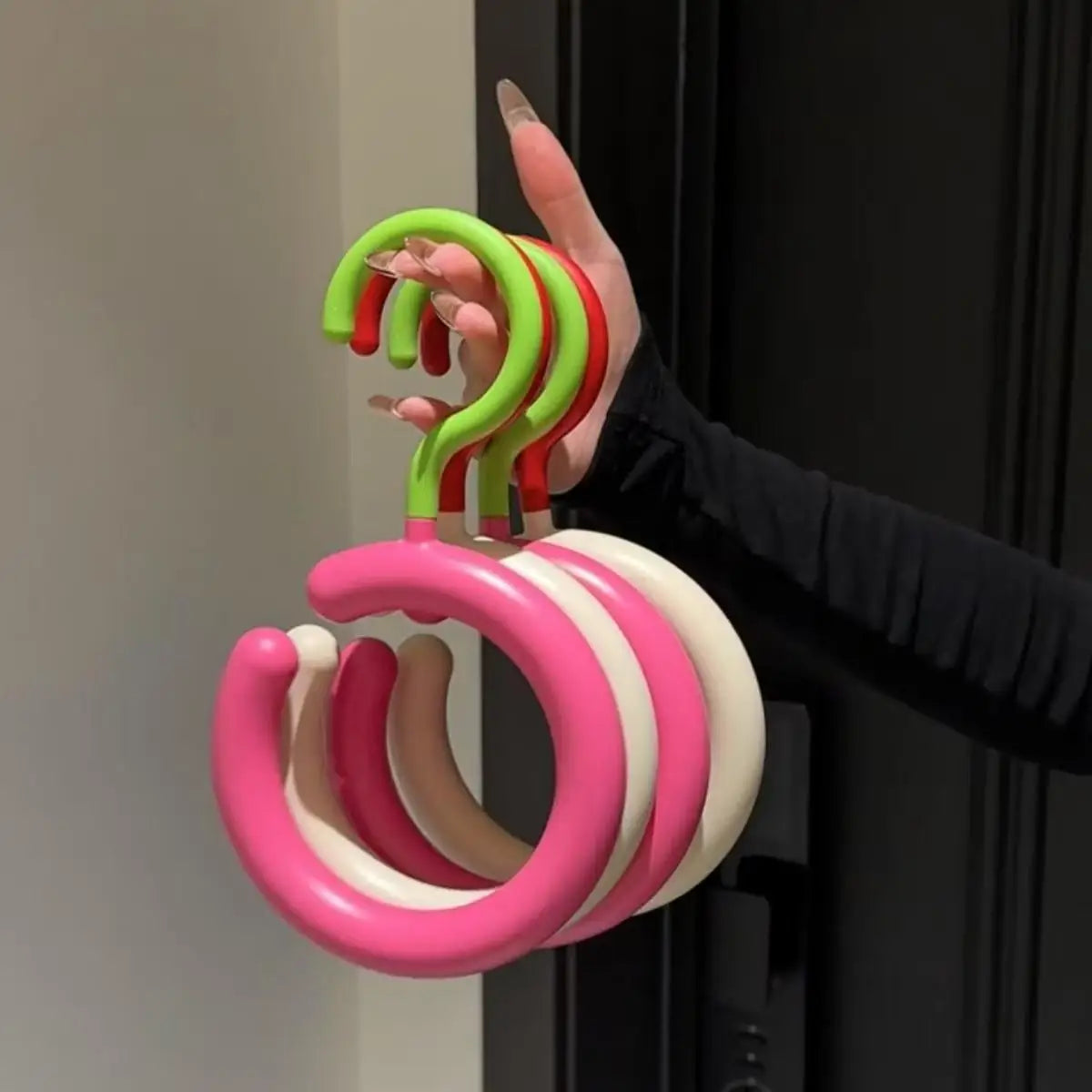 Maliben | 2pcs Rotating Multi-Hook Closet Organizer Hanger