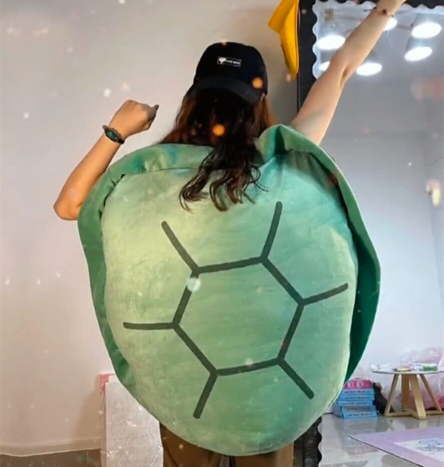Maliben | Big Turtle Shell Plush Soft Pillow