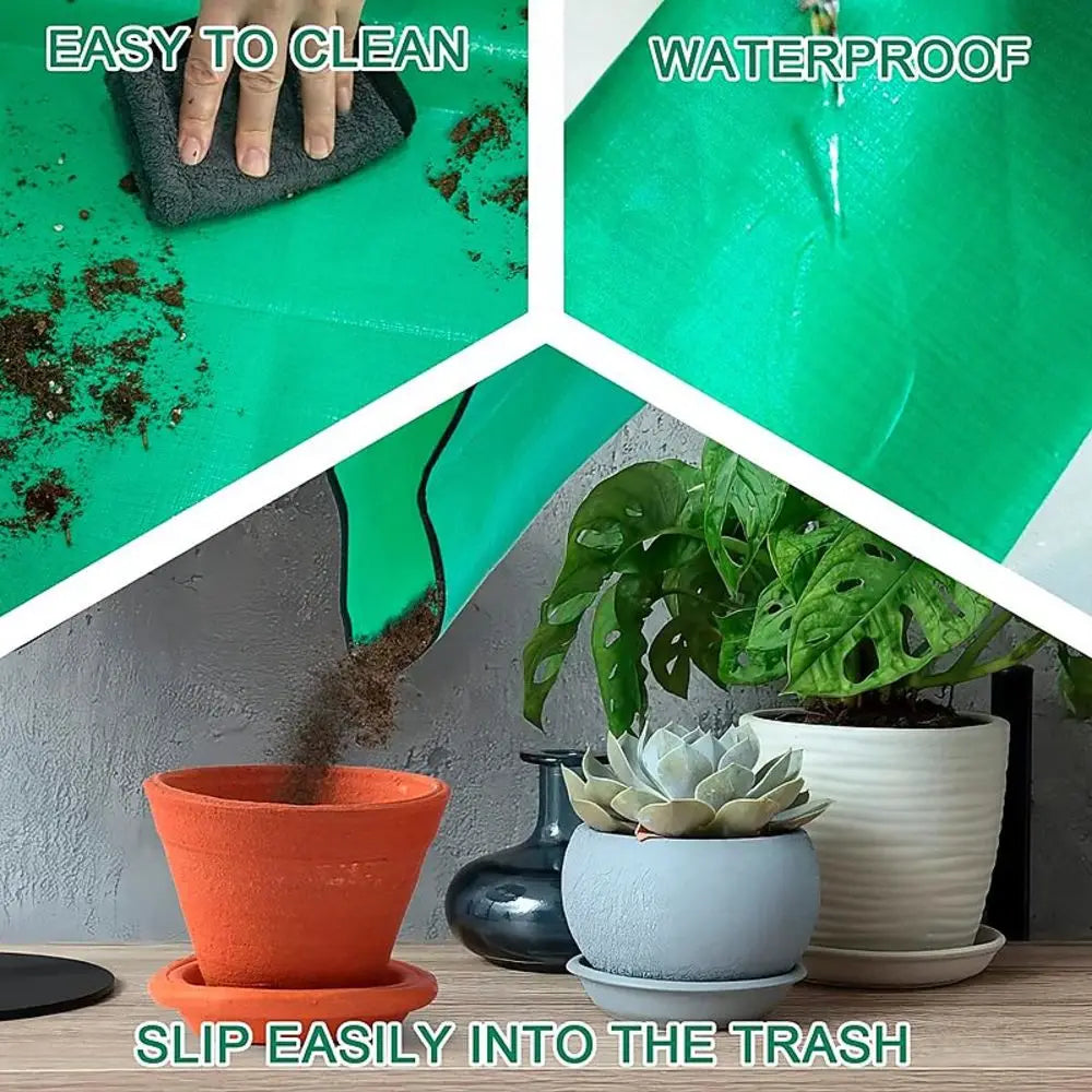 Maliben | Gardening Soil Tray Reusable Portable Mat