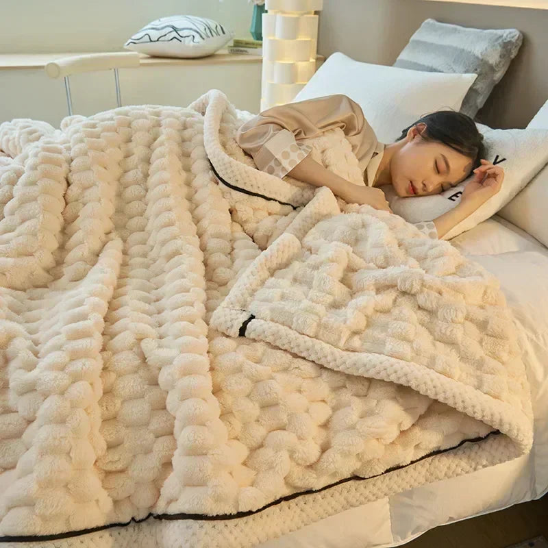Maliben TurtleVelvet — Autumn Flannel Blanket