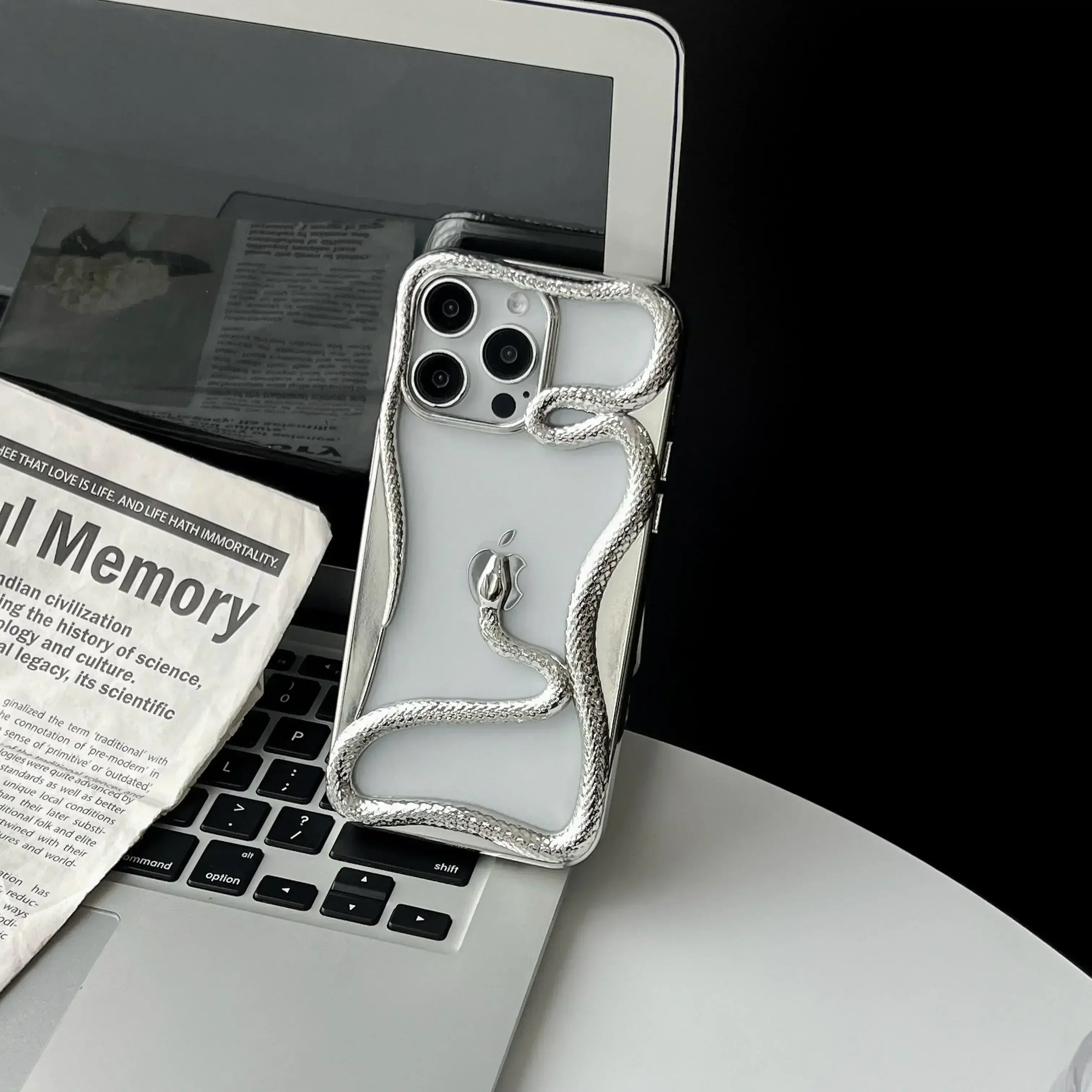 Maliben | Snake Wrap Retro Phone Case